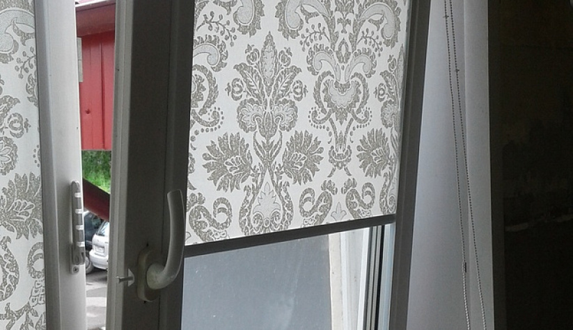 Рулонные шторы Юни2 с тканью Толедо белый